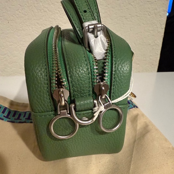 Tory Burch Forest Green Crossbody Bag in the color Patina - Picture 7 of 8